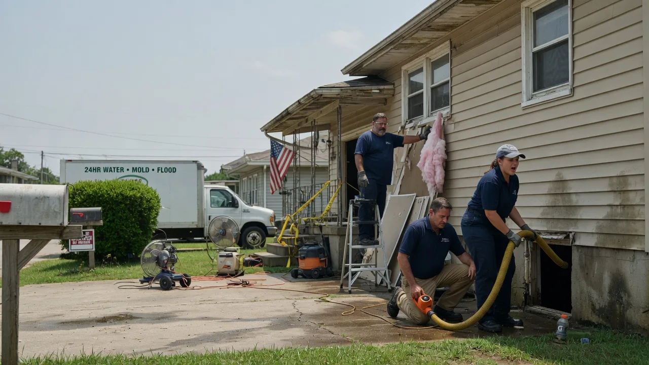 Water Damage Repair in Dix, IL near me